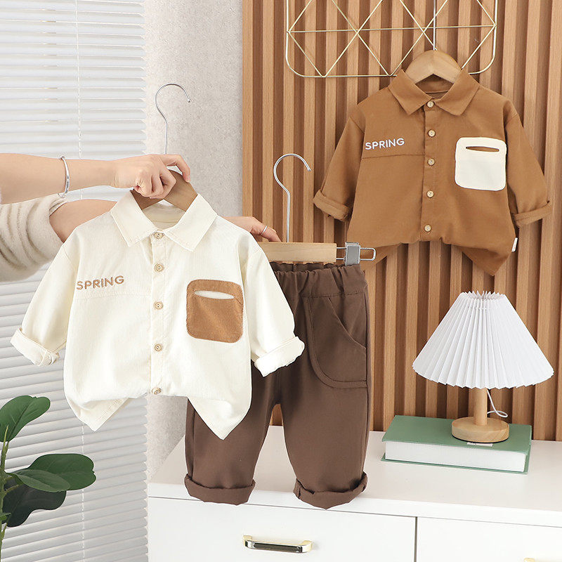 男童春装外穿2025新款1儿童休闲长袖衬衫3帅气宝宝洋气2两件套5酷,童装/婴儿装/亲子装,套装,淘宝优惠券,粉丝福利购,淘宝优惠卷