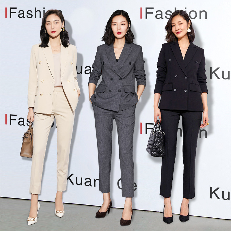 匡册正装套装女总裁职业装春秋季商务气质时尚工作服
