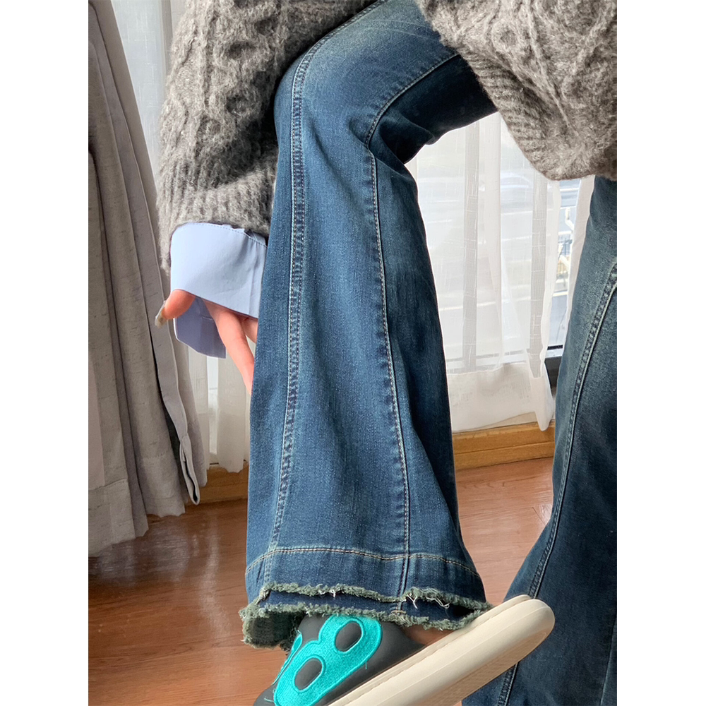 2-300斤特大码弹力流苏喇叭女春季胖mm显瘦微喇裤,女装/女士精品,大码裤装,淘宝优惠券,粉丝福利购,淘宝优惠卷