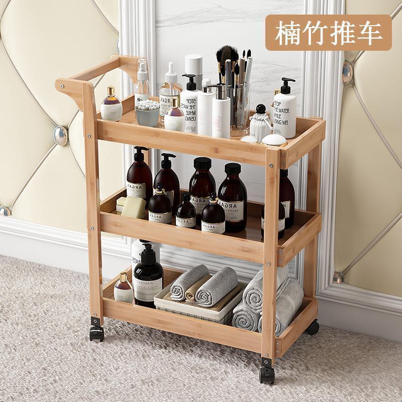 丝航木制工具车三层四层美术生专用画车升级新款加固型多功能颜料