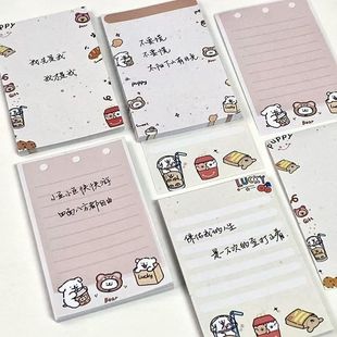 线条狗s高颜值便签本少女可爱备忘录 点心小狗7记事本卡通新款