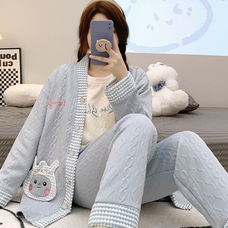 空气棉月子服三件套春秋冬季款纯棉产后10月份喂奶哺乳孕妇睡衣女,孕妇装/孕产妇用品/营养,家居服套装,淘宝优惠券,粉丝福利购,淘宝优惠卷