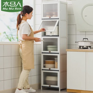 夹缝厨房置物架整理架调料架子收纳架厨房用品餐边柜家用橱柜多层