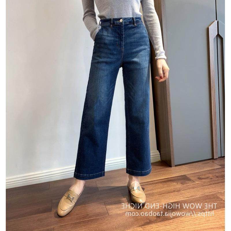 大码胖妹妹mm弹力牛仔阔腿秋季宽松显瘦直筒裤200斤,女装/女士精品,大码裤装,淘宝优惠券,粉丝福利购,淘宝优惠卷