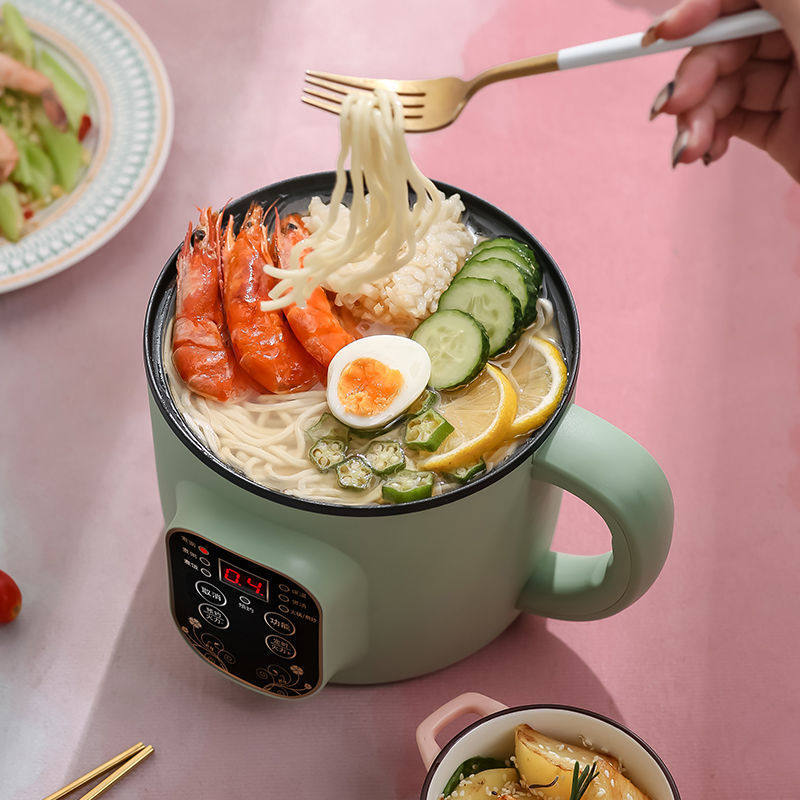 办公室电煮锅一人食泡面锅煮鸡蛋单人小电锅一体锅多功能迷你小型