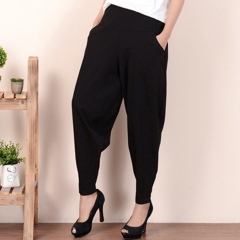 布琳达春秋女裤小脚裤女宽松大码裤女萝卜九分阔腿裤,女装/女士精品,休闲裤,淘宝优惠券,粉丝福利购,淘宝优惠卷