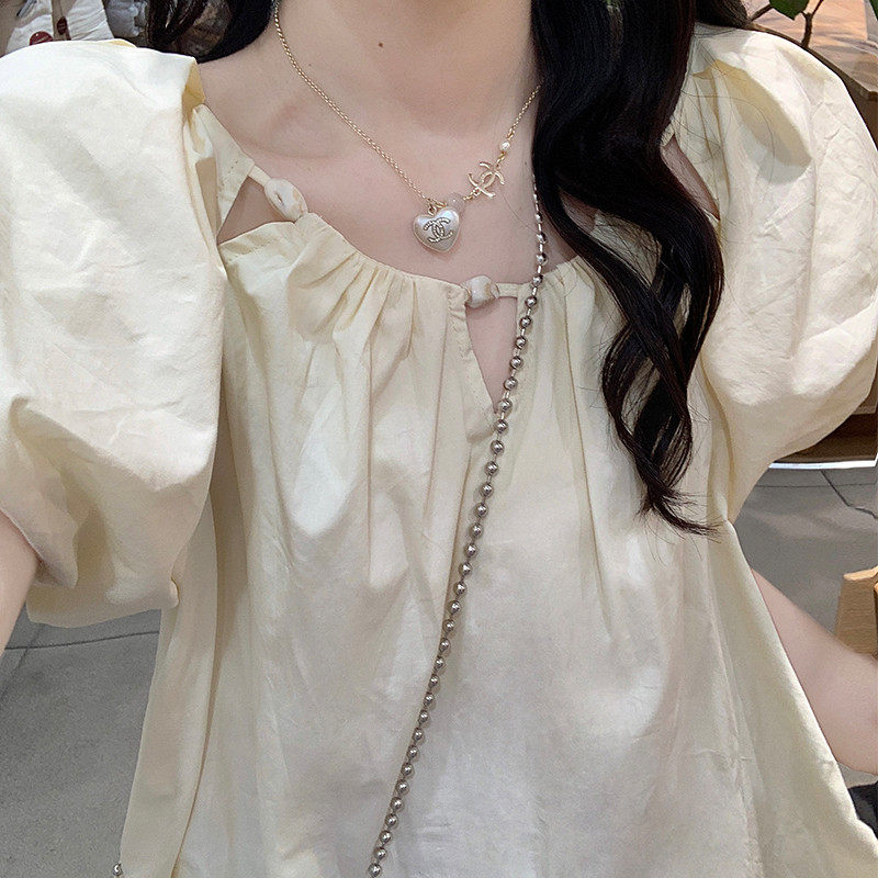 高中女生设计感休闲中夏2024新款学生小清新温柔风