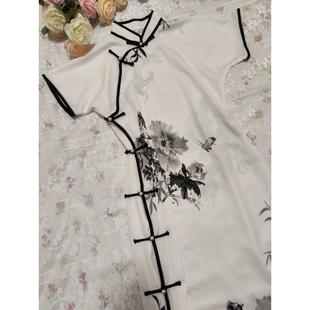 【水墨丹青】全开襟古法新中式国风文艺书卷气水墨风夏