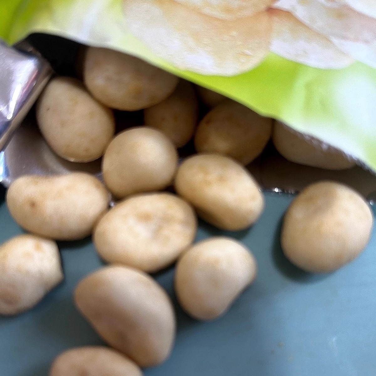 甘源咸蛋黄味/芥末味夏威夷果仁45g*3袋休闲零食无壳坚果露营小吃