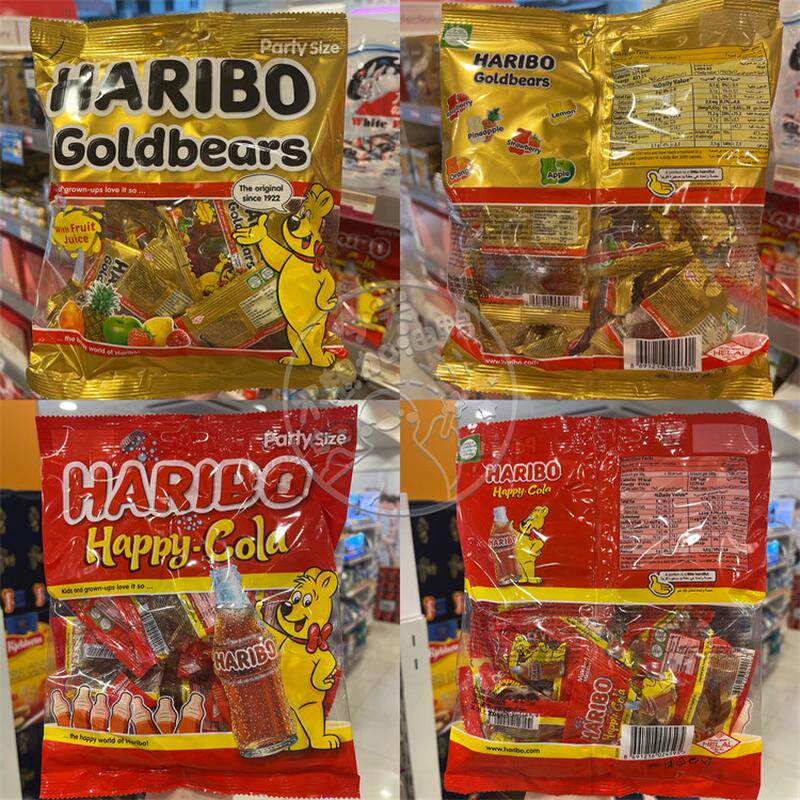 现货包邮 德国进口haribo哈瑞宝可乐/金熊迷你杂果橡皮糖独立包装