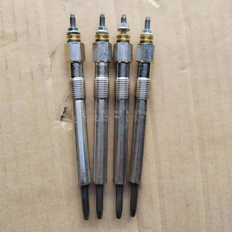 适配江淮帅铃骏铃康铃配件五十铃4DA1发动机预热塞棒加热塞原厂