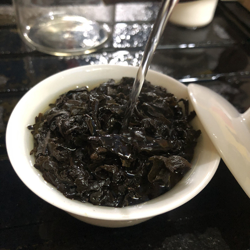 安溪炭焙铁观音浓香型 铁观音碳焙熟火茶叶 木炭技法黑乌龙茶500g