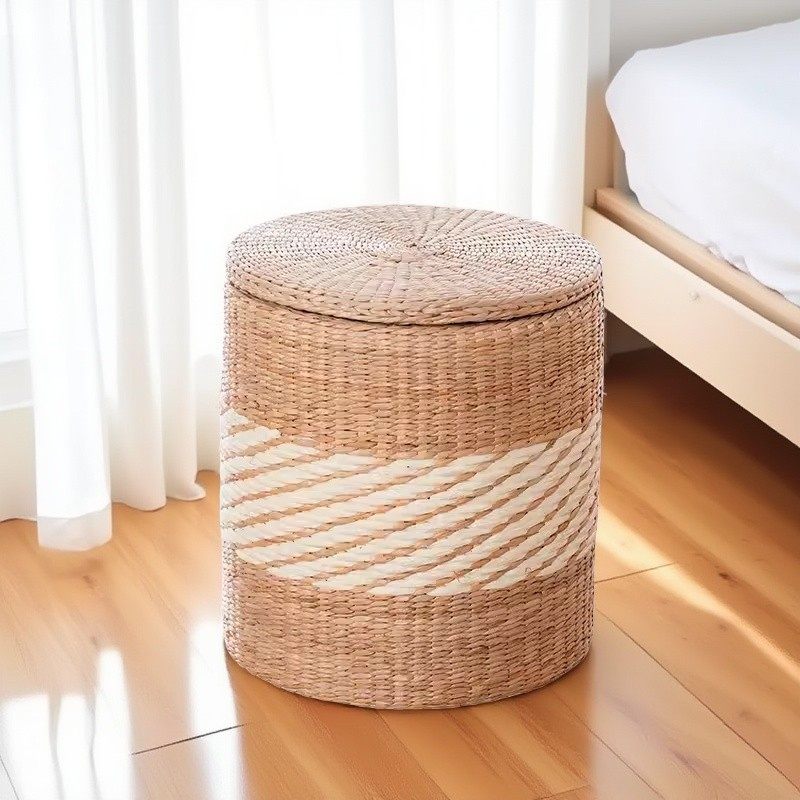 藤编收纳凳子储物箱可坐用门口穿鞋椅试衣间多功能换鞋凳沙发凳,收纳整理,收纳凳,淘宝优惠券,粉丝福利购,淘宝优惠卷
