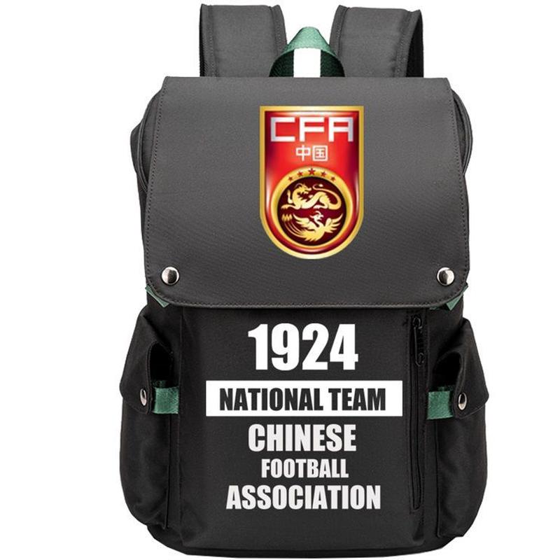 2024定制中国足球运动双肩包国足背包武磊百搭运动包初高中学生书
