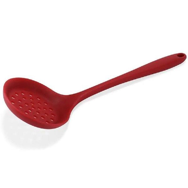 Food Grade Silicone Colander Non-stick Hot Pot Spoon Large