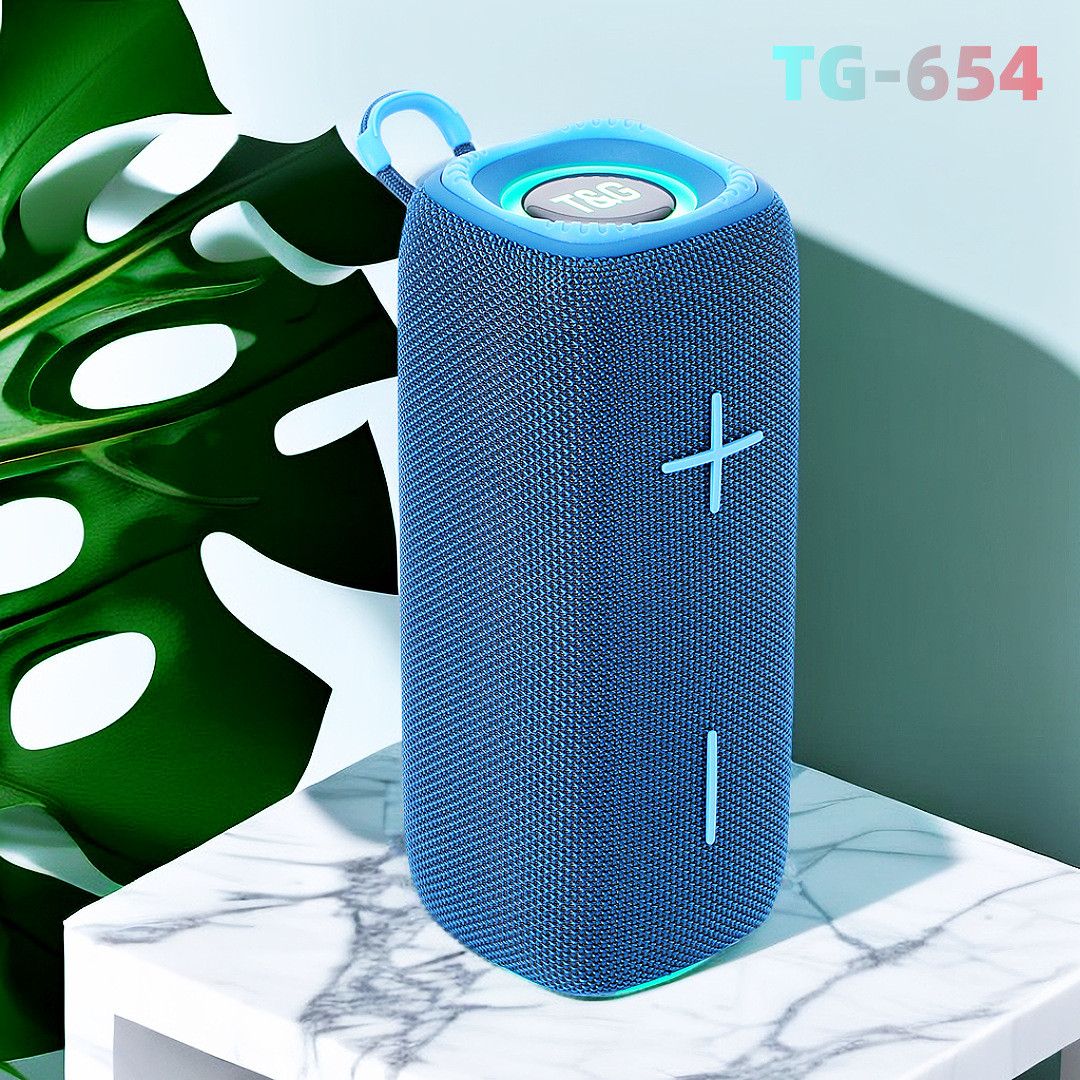 TG654新款RGB灯蓝牙小音箱手提防水低音炮户外便携无线家用小音响