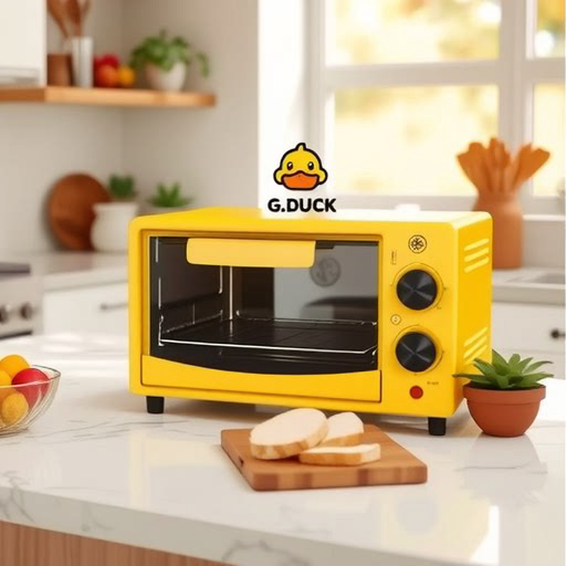 小黄鸭DUCK烤箱礼品批发家用小型多功能电烤箱烤蛋挞烤箱迷你小型