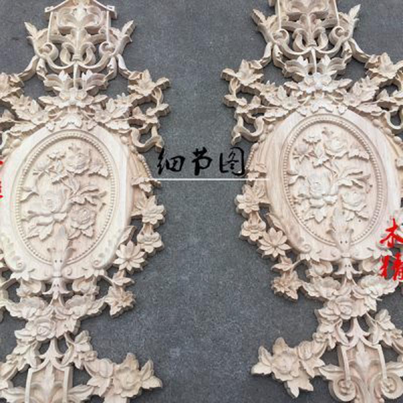 实木贴花 欧式装饰贴花 门花 镜花 木雕花 花片 具贴花 柜门花