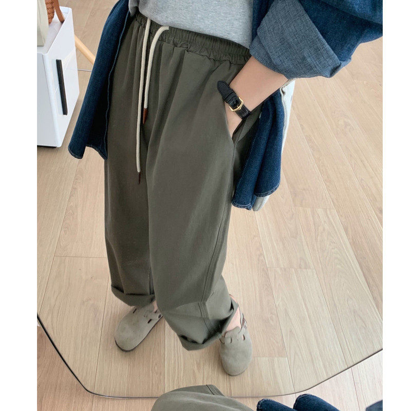 大码胖妹妹mm日系松紧阔腿夏季宽松显瘦休闲长200斤,女装/女士精品,大码裤装,淘宝优惠券,粉丝福利购,淘宝优惠卷