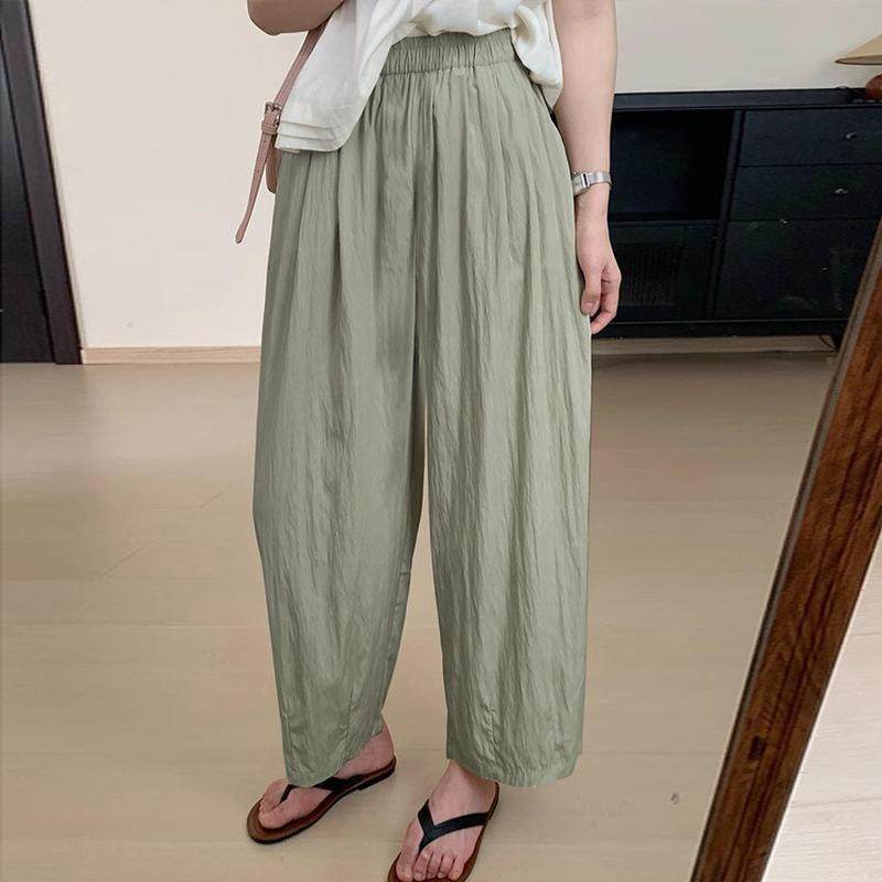 小个子九分女大码夏季薄款胖mm宽松显瘦垂感山本阔腿奶奶裤,女装/女士精品,大码裤装,淘宝优惠券,粉丝福利购,淘宝优惠卷