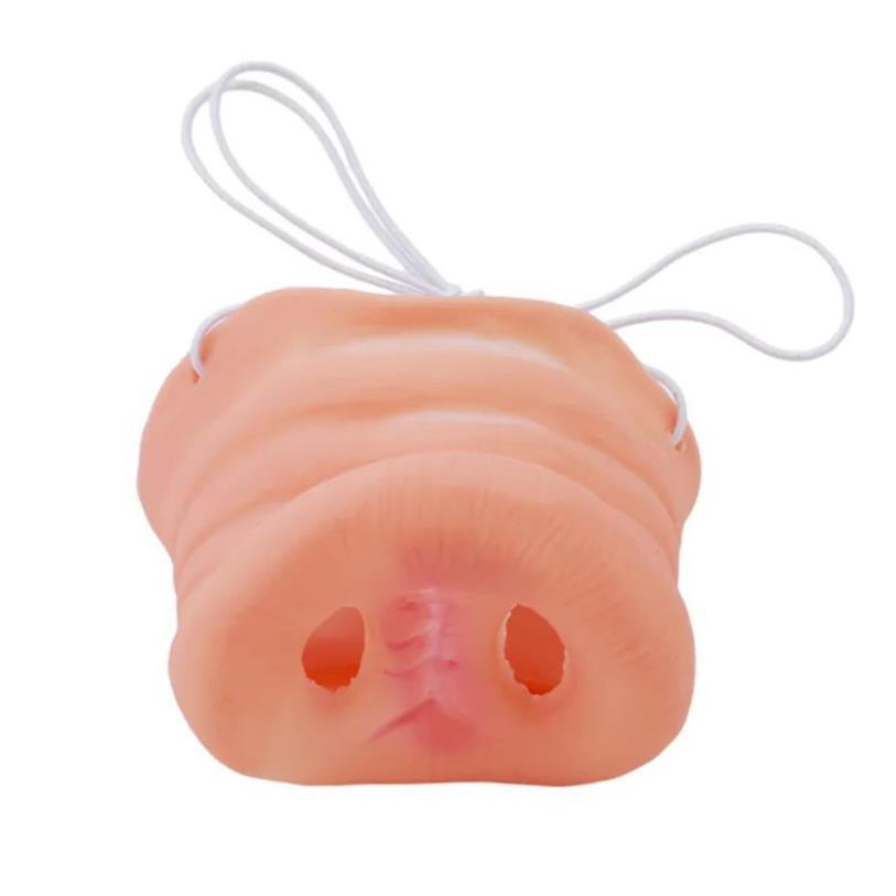 1PC Halloween Simulation Latex Pig Nose Fake Nose Party