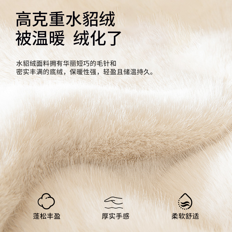 加厚水貂绒冬季新款沙发垫毛绒防滑皮沙发座垫专用罩套秋冬盖布巾