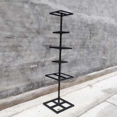 婚庆道具铁艺黑色吊顶交接区花门定位珠水晶架带孔婚礼堂昭华路z.