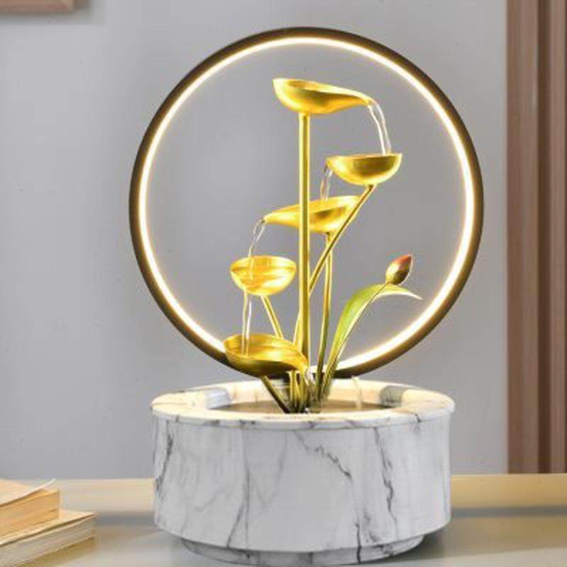 轮循环流水乔迁新居饰品摆件办公室客厅桌面装饰开业礼物礼品,家居饰品,流水摆件,淘宝优惠券,粉丝福利购,淘宝优惠卷