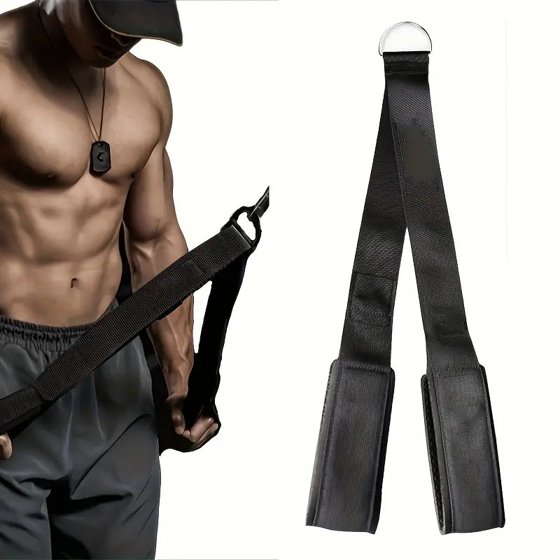 面拉绳健身把手肱二头肌绳三头肌下压绳索龙门架拉背训练把手