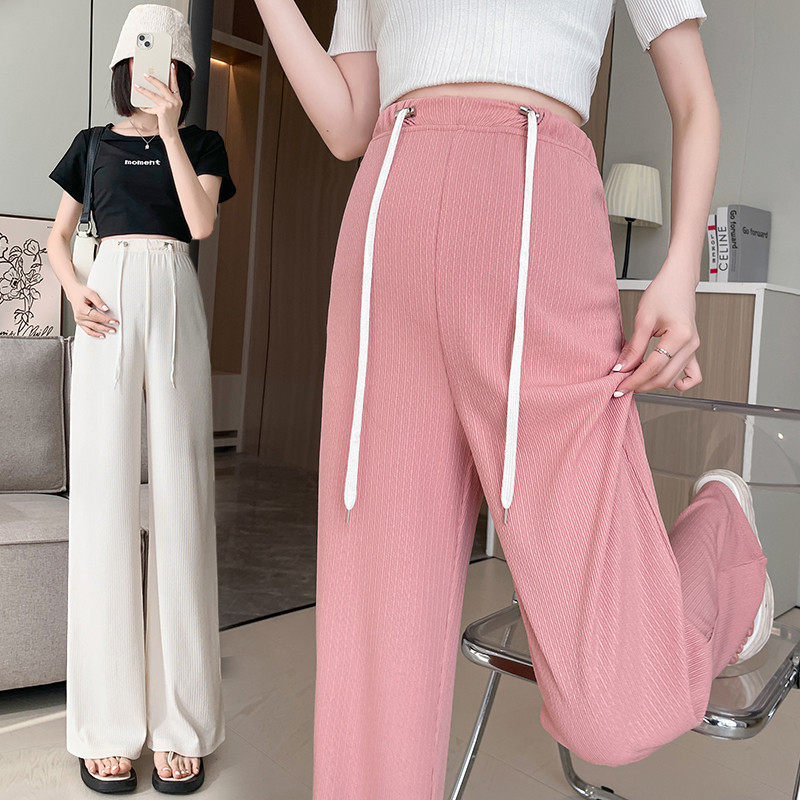 孕妇夏季外穿可调节抽绳长裤宽松大码休闲阔腿裤夏装怀孕裤夏,孕妇装/孕产妇用品/营养,孕妇休闲裤,淘宝优惠券,粉丝福利购,淘宝优惠卷