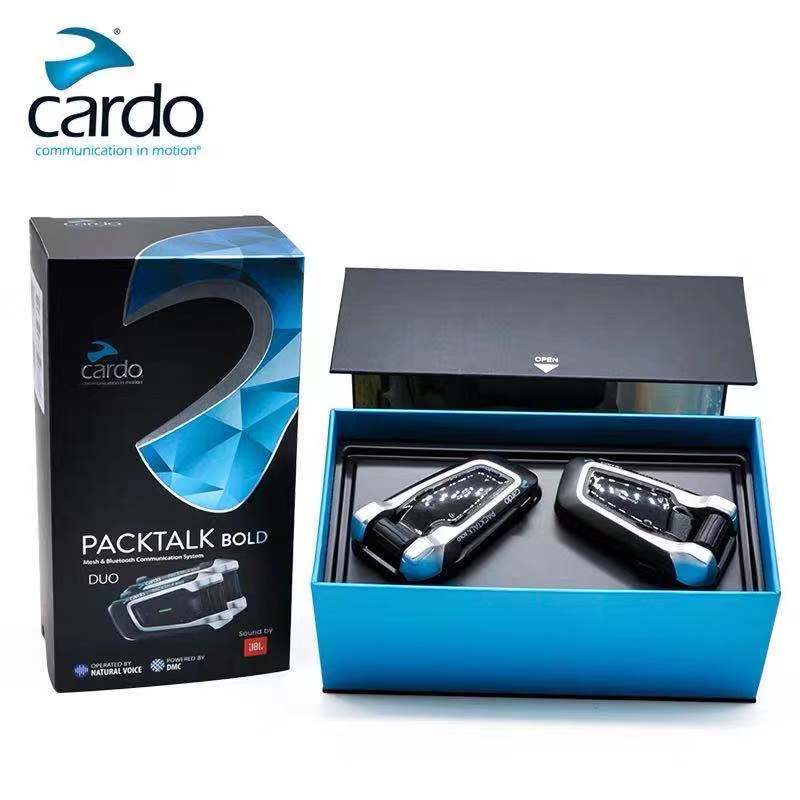 CARDO卡多摩托车头盔蓝牙耳机packtalk Edge全盔内置骑行对讲防水