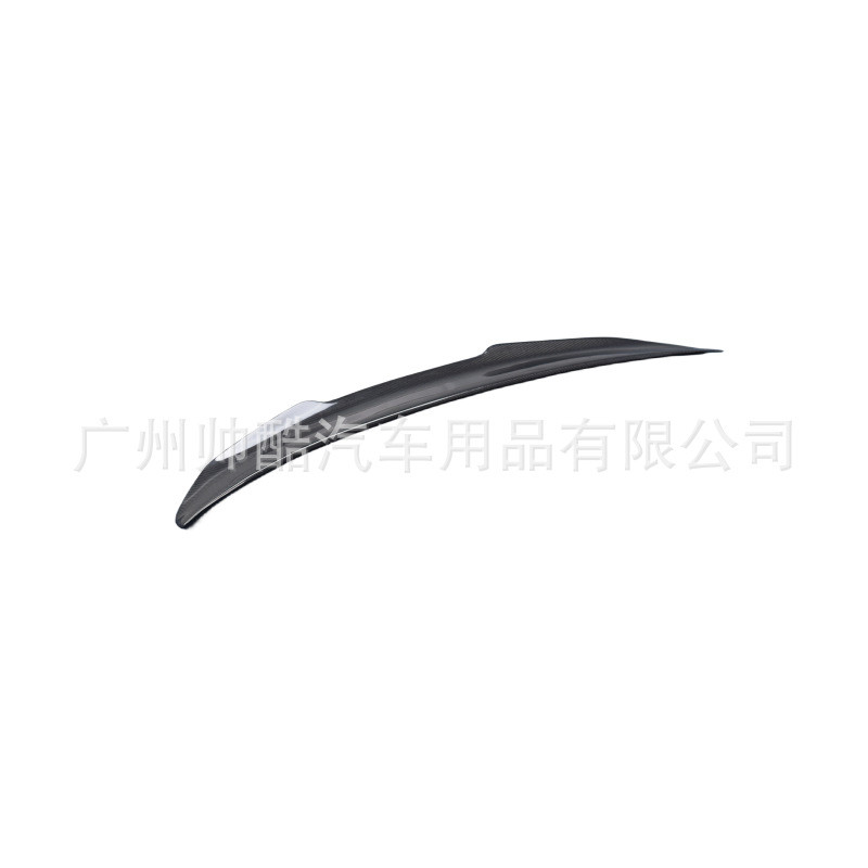 适用于宝马3系F30碳纤维尾翼改装P款V款PSM款压尾免打孔扰流板