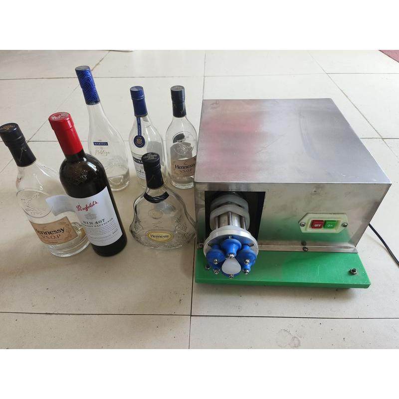 小型铝帽封口机红酒瓶封口机缩口机打头机洋酒封口机
