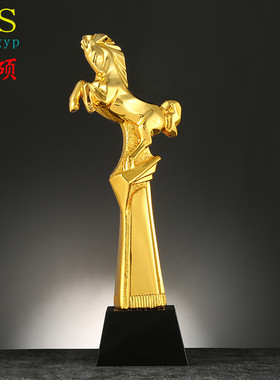 树脂奖杯天使小金人奥斯卡水晶五角星舞蹈音乐定作培训机构