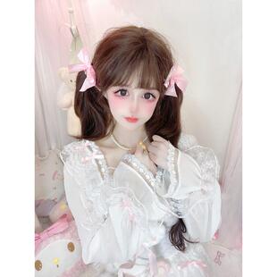 不退换2024年新款仙气甜美木耳边雪纺开衫衫喇叭袖长袖甜妹