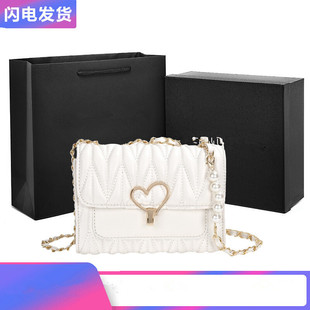 38女神节女包包精致小众设计2023新款高级质感链条斜挎洋气