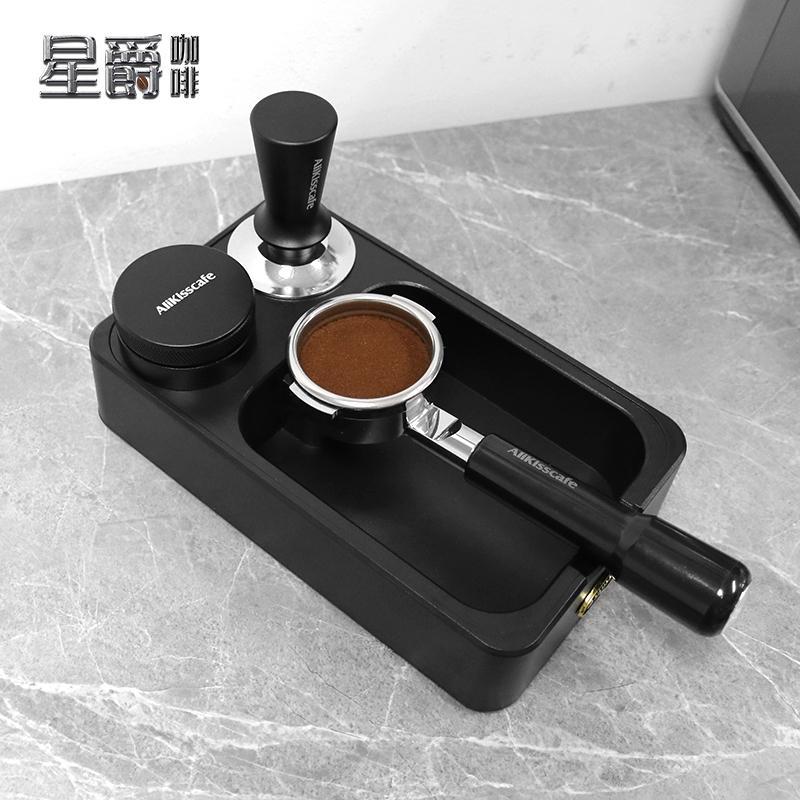 咖啡多功能敲渣盒新款意式收纳器具手柄支架收纳盒