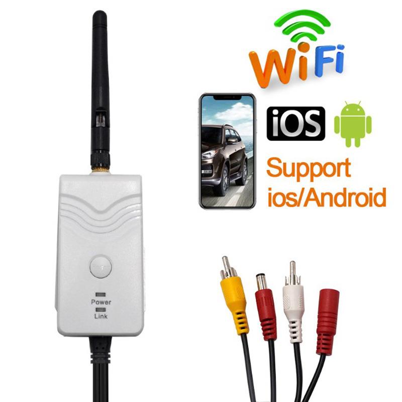 FPV DC口 903S无线倒车录像手机实时AV视频WIFI转发器Transmitter
