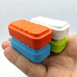 G10利是糖三段磁力推牌 手感Q弹 edc解压玩具指尖陀螺