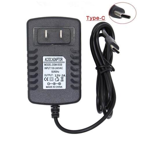 适用12V4A3A2A上网本电脑线type-c 平板电脑适配器尼绅水冷散热器