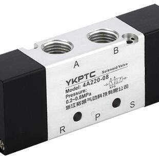 4A220-08气控阀二位五通气动换向阀4V320-10气缸控制阀开关4V120A