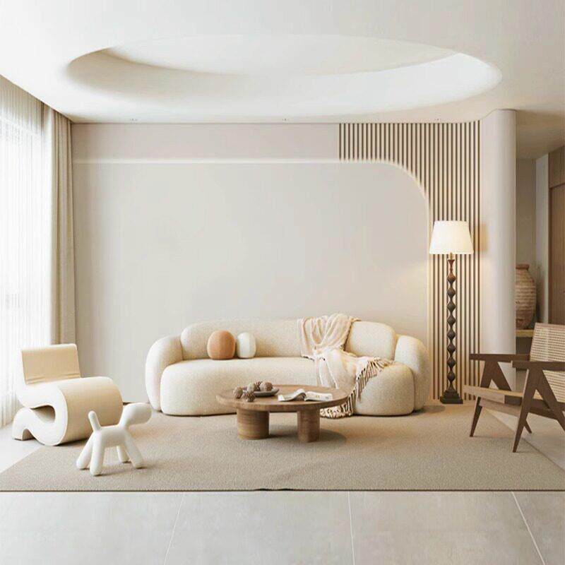 轻奢电视背景墙壁纸新款直播壁布客厅沙发彷格栅现代简约无缝墙布