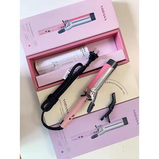 明星同款韩国Vodana卷发棒紫色32/36/40毫米卷发棒不会伤害头发和