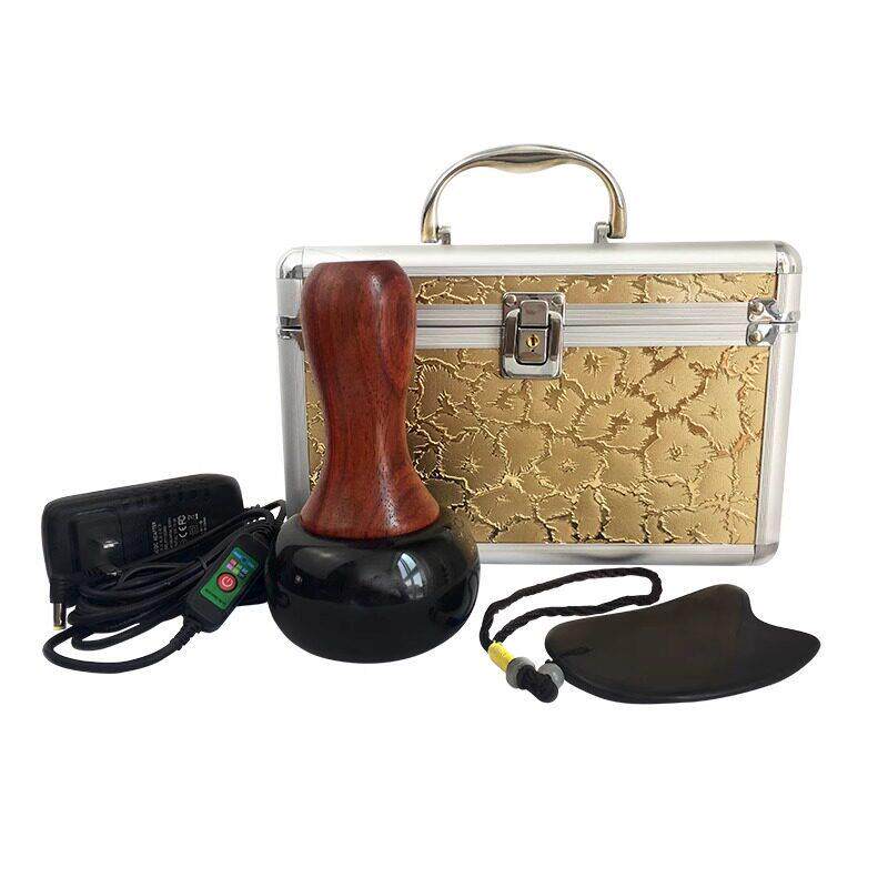 砭石温灸仪能量石电热灸阳罐按摩红外灸罐家用电加热砭石热灸仪器