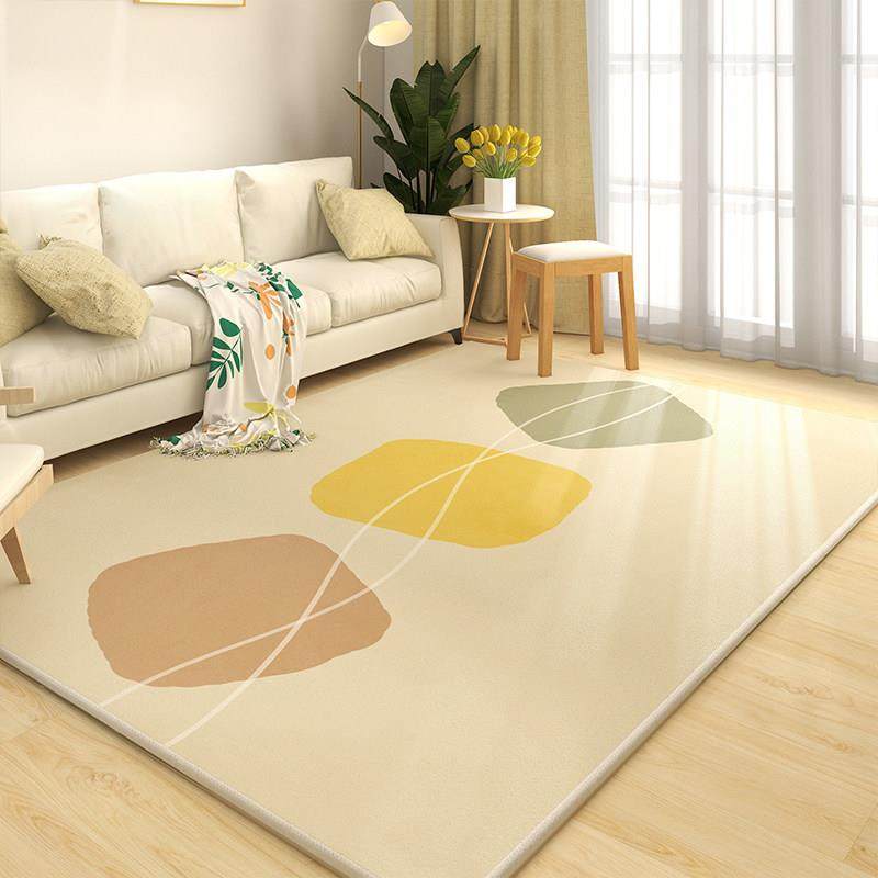 北欧ins客厅地毯现代简约卧室撸猫感床边毯加厚茶几沙发家用地垫,居家布艺,地毯,淘宝优惠券,粉丝福利购,淘宝优惠卷