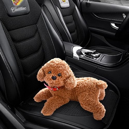 车载除味净化汽车仿真狗泰迪狗公仔卡通竹炭包新车去异味后窗