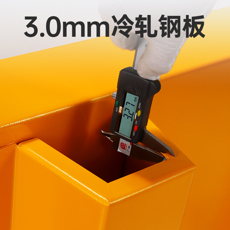 危废防渗漏铁盘叉加厚金属盘工业接油盘汽修废油桶接油盆