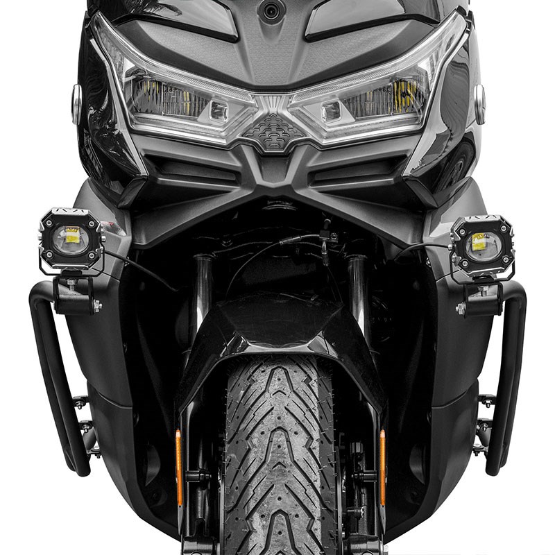 GK适用无极RMX改装2款保险杠特制碳钢护杠包围杆保护架