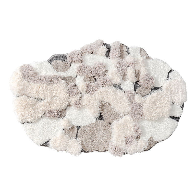 地毯规则卧室床边毯房间风客厅阳台加厚地垫毛绒浅灰耐脏,居家布艺,地毯,淘宝优惠券,粉丝福利购,淘宝优惠卷