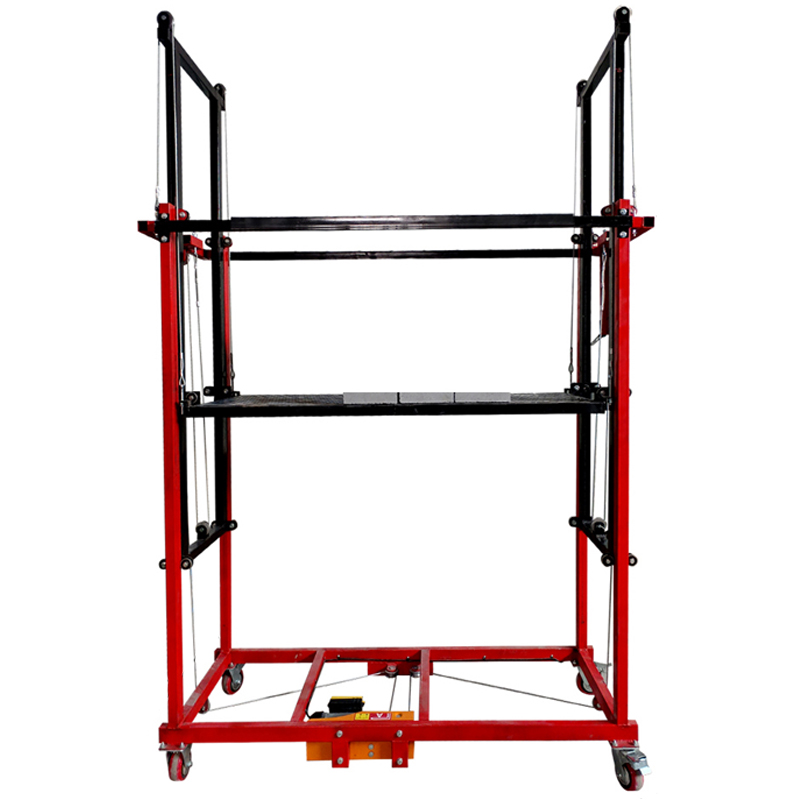 电动升降脚手架升降机式升降平台折叠小型电动脚手架车新款